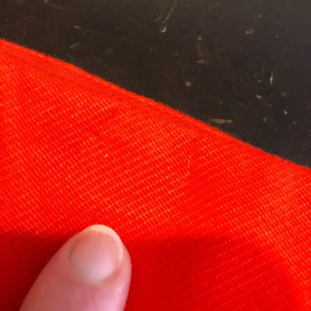 Cabi Fiery bright red skirt size 10 #3219